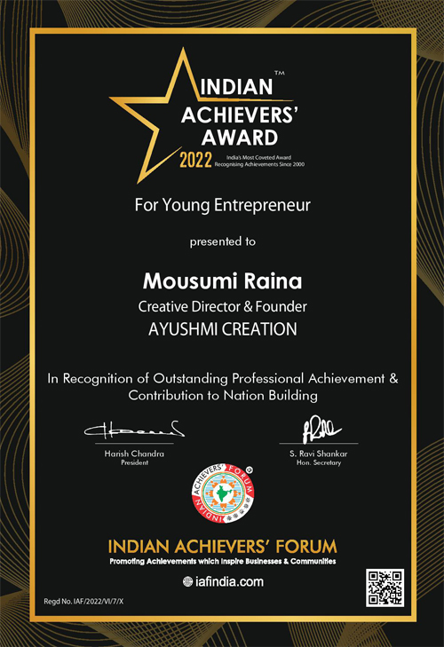 Our Founder Awarded Young Entrepreneur Award from Indian Achievers  Award 2022