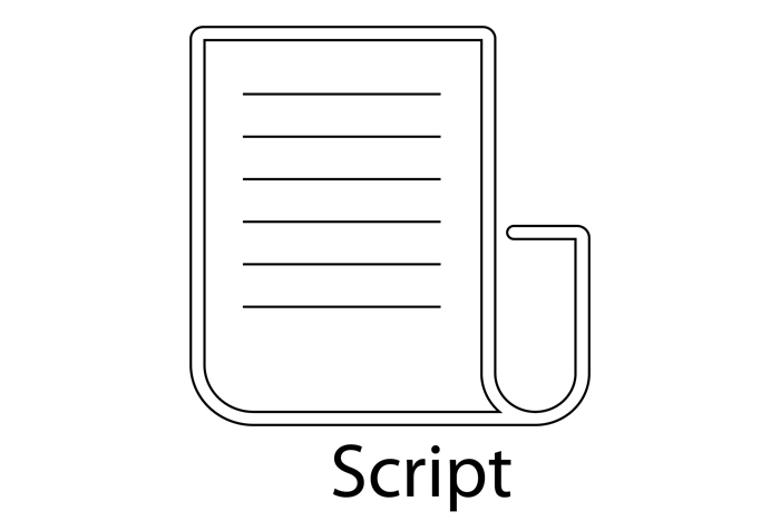 Write your script